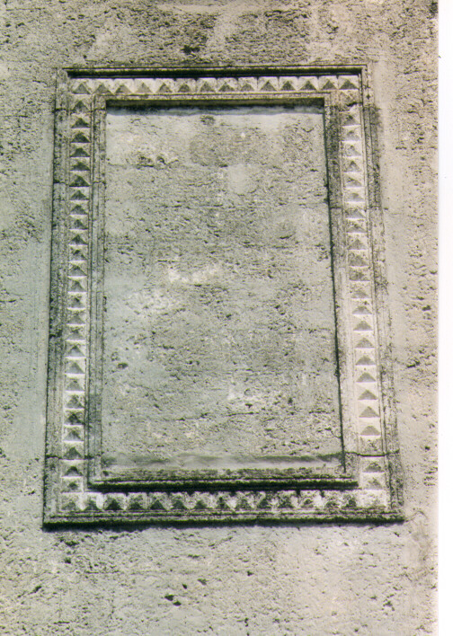 mostra di finestra, serie - ambito salentino (prima metà sec. XVII)