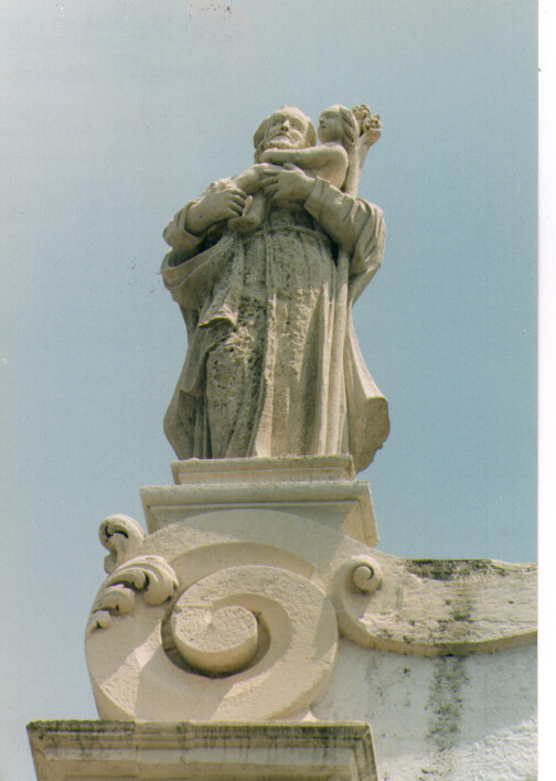 San Giuseppe e Gesù Bambino (statua) - ambito salentino (prima metà sec. XVIII)