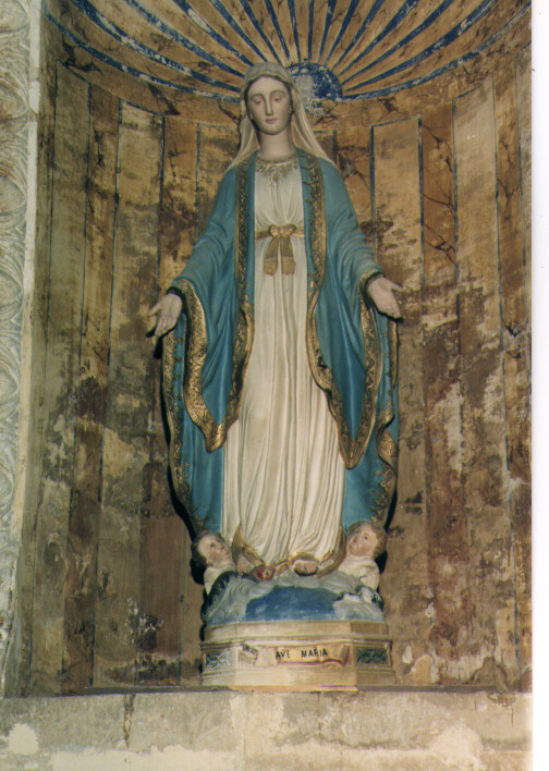 Madonna Immacolata (statua) - ambito salentino (fine/inizio secc. XIX/ XX)