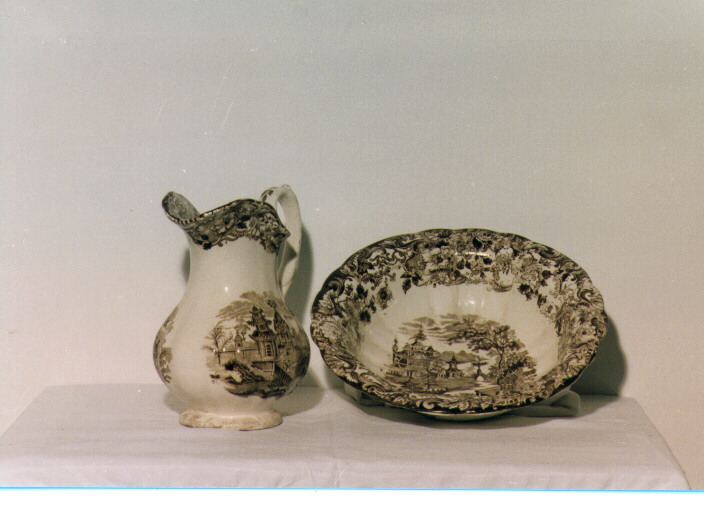 servizio da lavabo - ambito italiano (seconda metà sec. XIX)