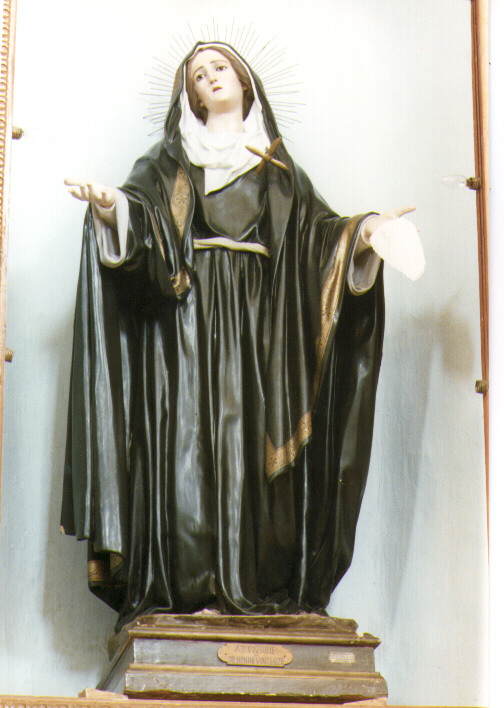 Madonna Addolorata (statua) di Guacci Luigi (primo quarto sec. XX)