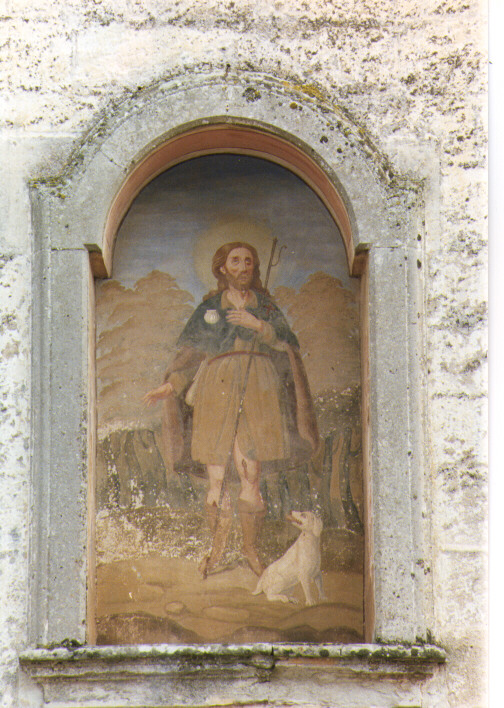 San Rocco, San Giuseppe e Gesù Bambino, Sant'Antonio da Padova (dipinto) - ambito salentino (sec. XX)
