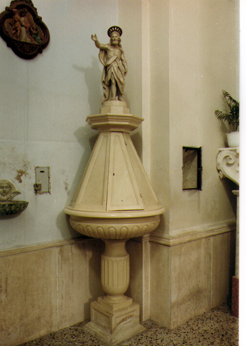 fonte battesimale - ambito salentino (sec. XIX)