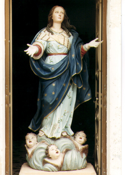 Madonna Assunta (statua) - ambito Italia meridionale (fine/inizio secc. XVIII/ XIX)