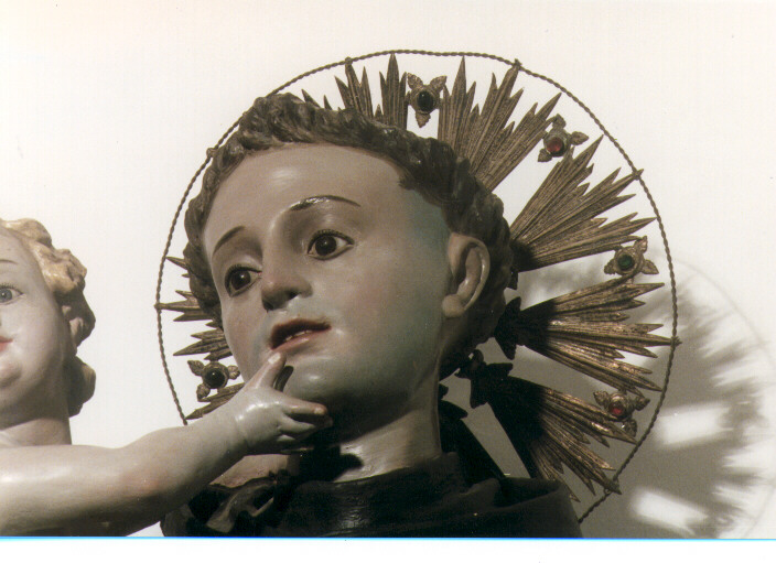 aureola di statua - ambito Italia meridionale (fine/inizio secc. XIX/ XX)