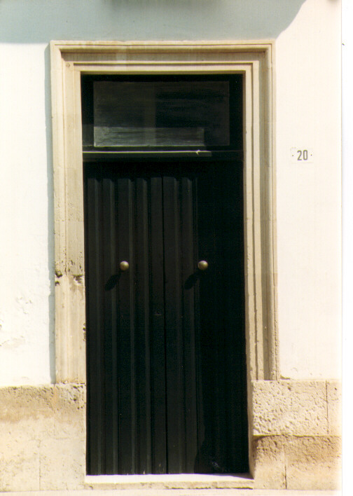 mostra di porta, serie - ambito salentino (seconda metà sec. XIX)