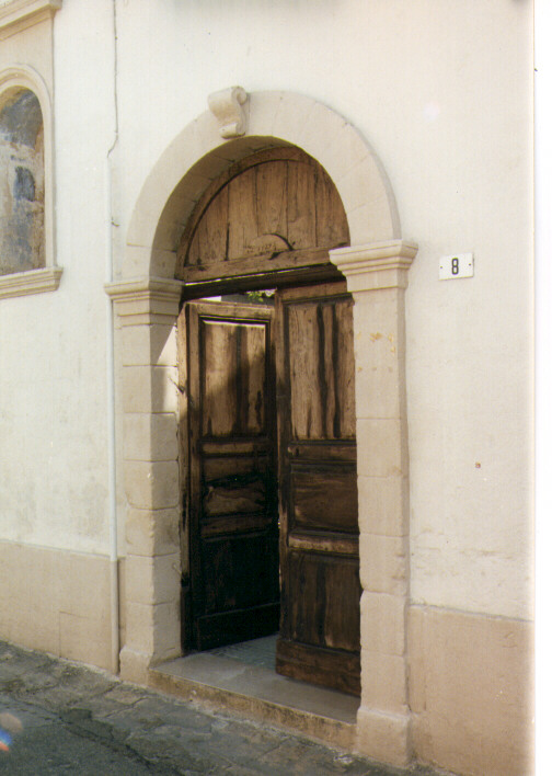 mostra di porta - ambito salentino (seconda metà sec. XVIII)