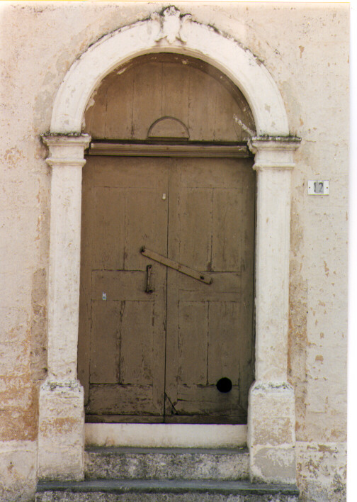 portale - ambito salentino (primo quarto sec. XIX)