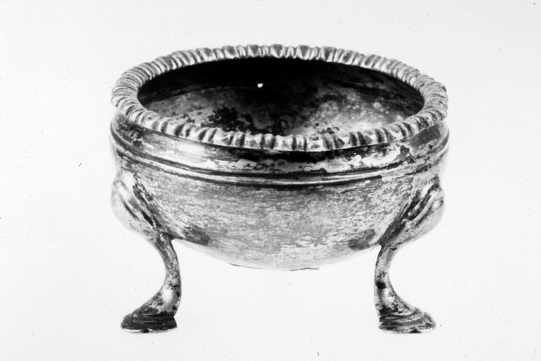 saliera, coppia - manifattura italiana (prima metà sec. XIX)