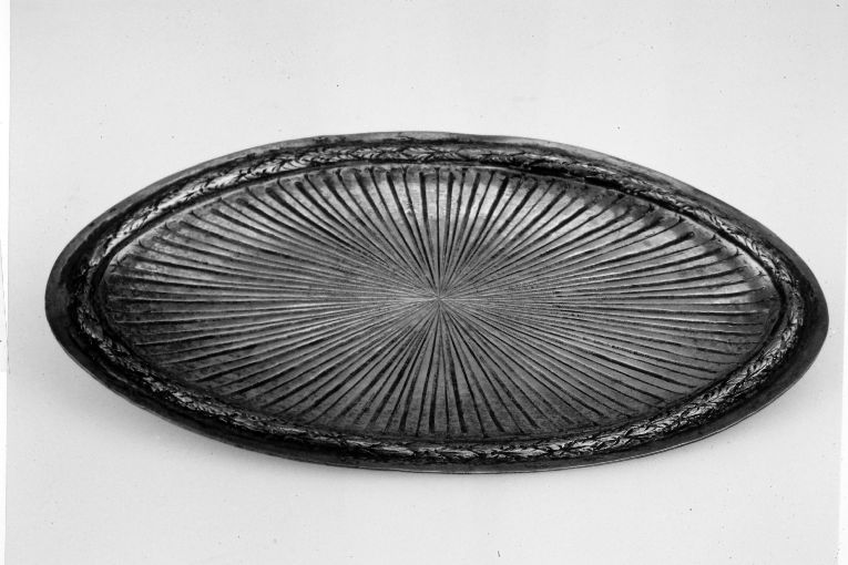 vassoio - manifattura italiana (prima metà sec. XIX)