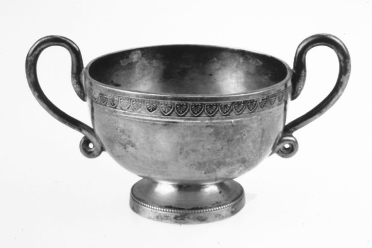 coppetta - manifattura italiana (sec. XIX)