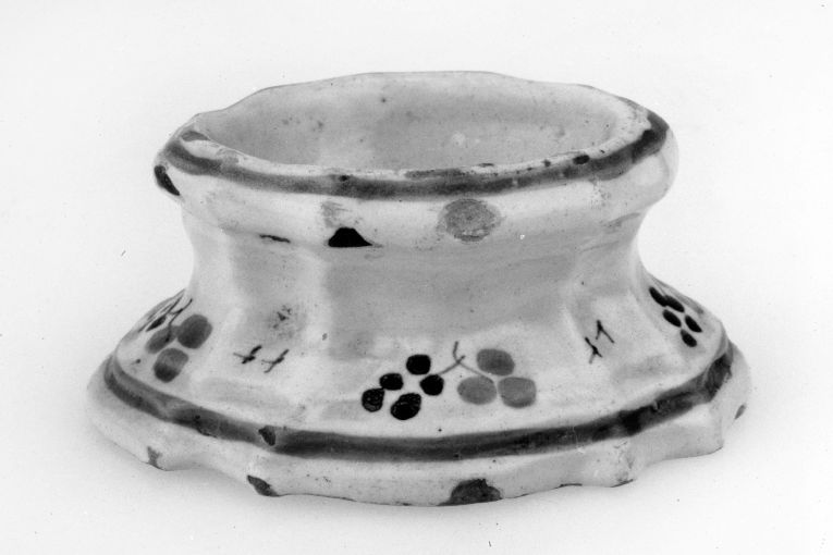 saliera - manifattura italiana (sec. XVIII)