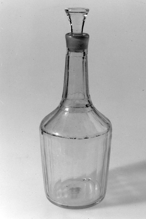 bottiglia - produzione muranese (prima metà sec. XIX)