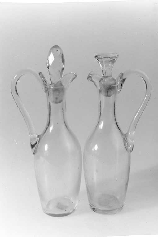 ampolla, coppia - produzione muranese (sec. XIX)