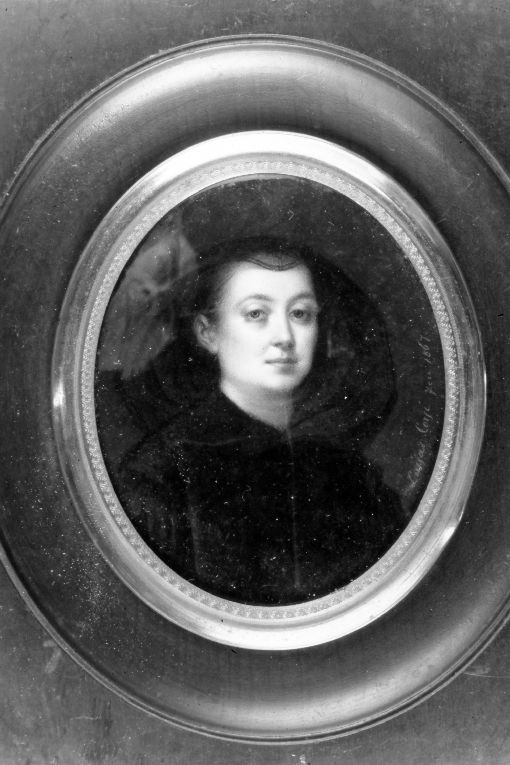 ritratto femminile (dipinto) di Corsi Luisa (sec. XIX)