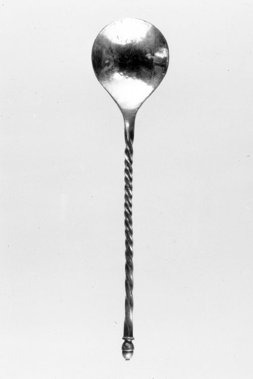 cucchiaio - manifattura inglese (?) (secc. XVIII/ XIX)
