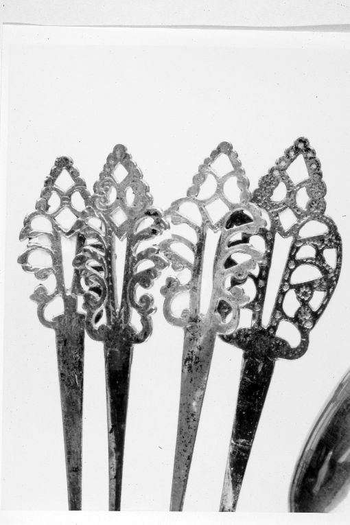 spillone, serie - manifattura inglese (?) (seconda metà sec. XVIII)