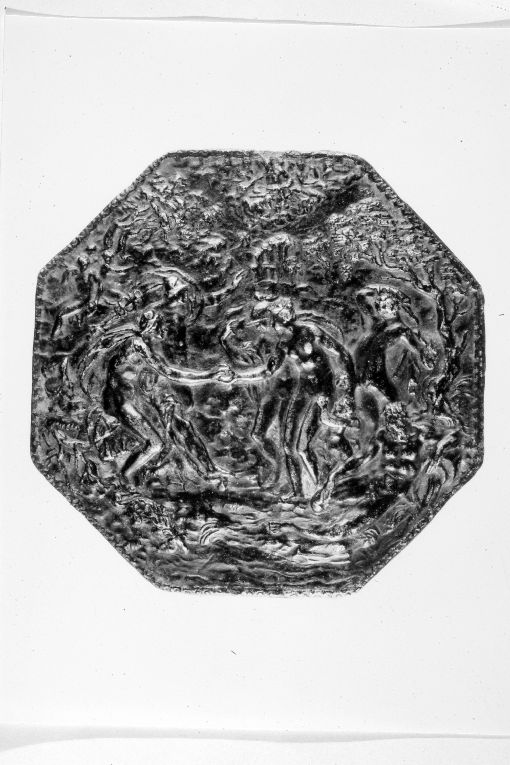 Giudizio di Paride (placca) - ambito toscano (secc. XVI/ XVII)