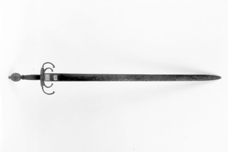 spada da lato - alla spagnola - manifattura italiana (terzo quarto sec. XVII)