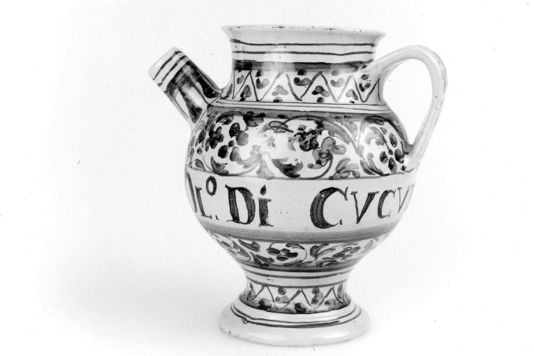 boccale - manifattura savonese (prima metà sec. XVIII)