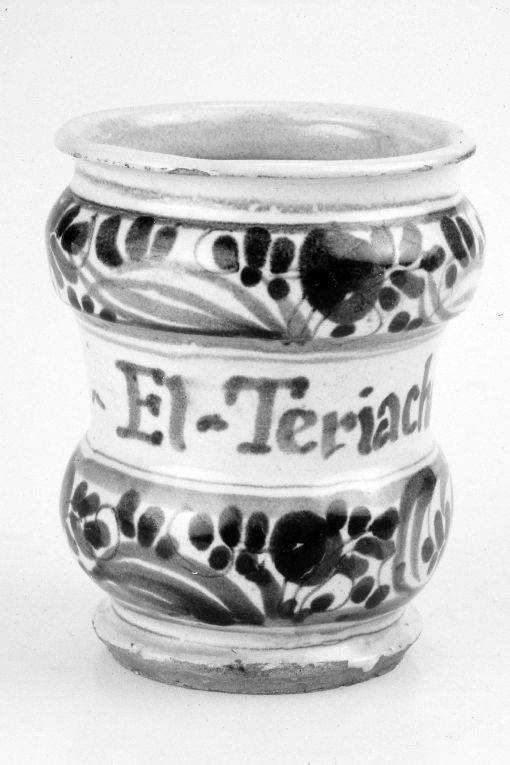 vasetto - manifattura savonese (sec. XVII)