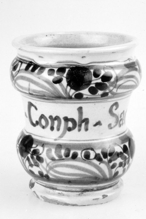 vasetto - manifattura savonese (sec. XVII)