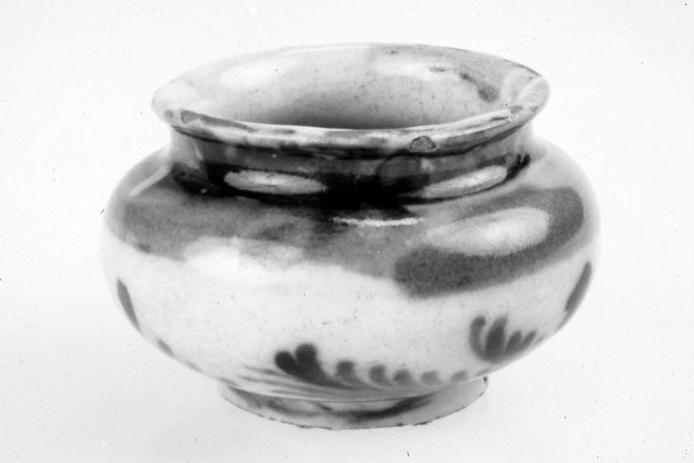 vasetto - manifattura savonese (sec. XVII)