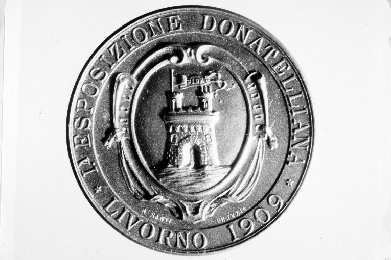 stemma comunale di Livorno (medaglia) di Santi Alessandro (sec. XX)