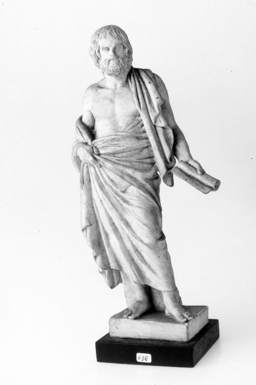 figura maschile (statuetta) di Giustiniani (prima metà sec. XIX)