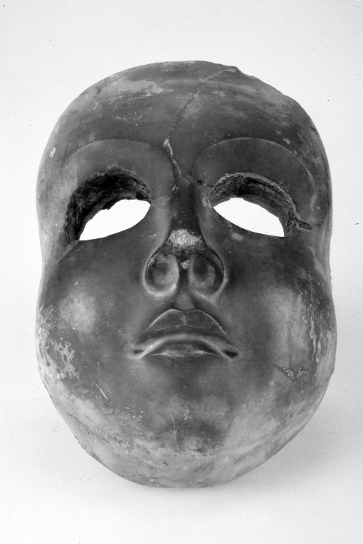 maschera maschile (scultura) - ambito italiano (secc. XV/ XVIII)