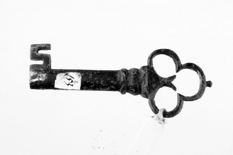 chiave - manifattura italiana (secc. XVI/ XVII)