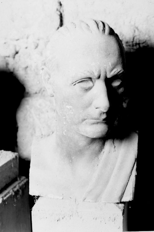 busto maschile (scultura) - ambito italiano (secc. XIX/ XX)