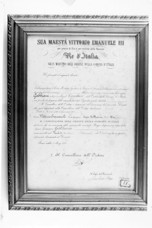 cornice - manifattura toscana (fine/inizio secc. XIX/ XX)