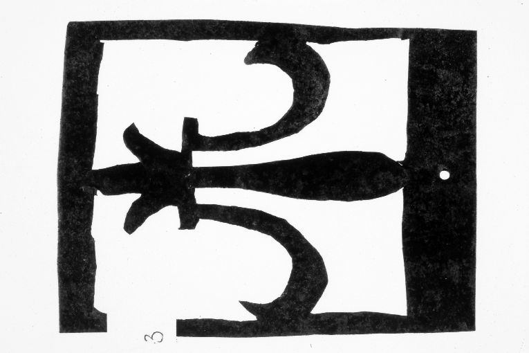 placca - manifattura toscana (sec. XIV)