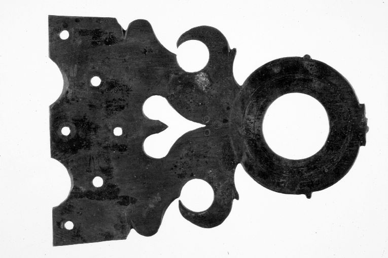 placca - manifattura toscana (sec. XIV)