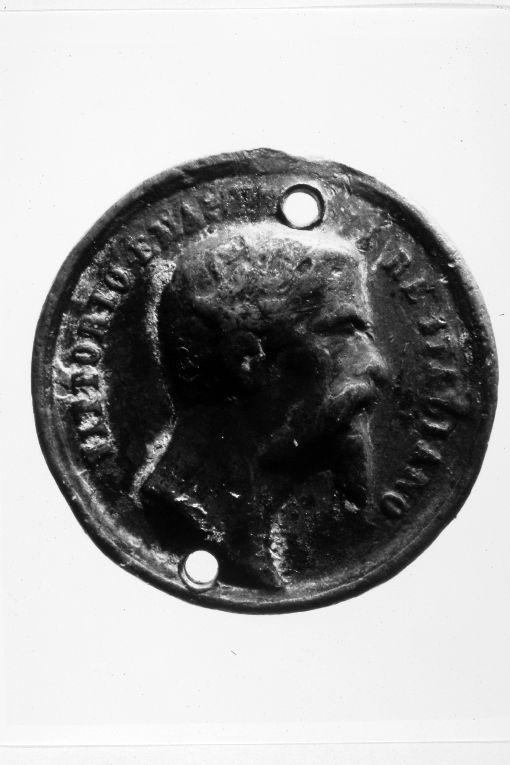 ritratto di Vittorio Emanuele II (medaglia) - ambito italiano (sec. XIX)