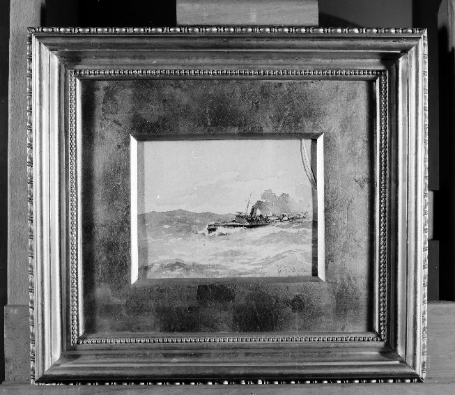 nave (dipinto) di De Martino E (secc. XIX/ XX)