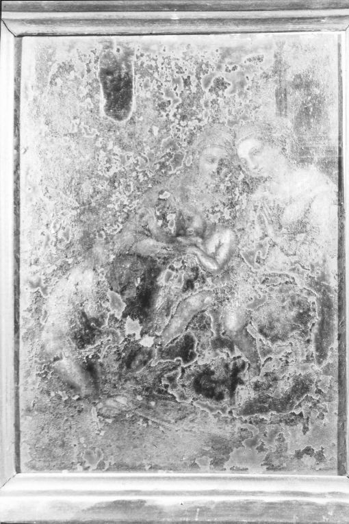 Madonna con Bambino, Sant'Anna e San Giovannino (dipinto) - ambito romano (seconda metà sec. XVI)