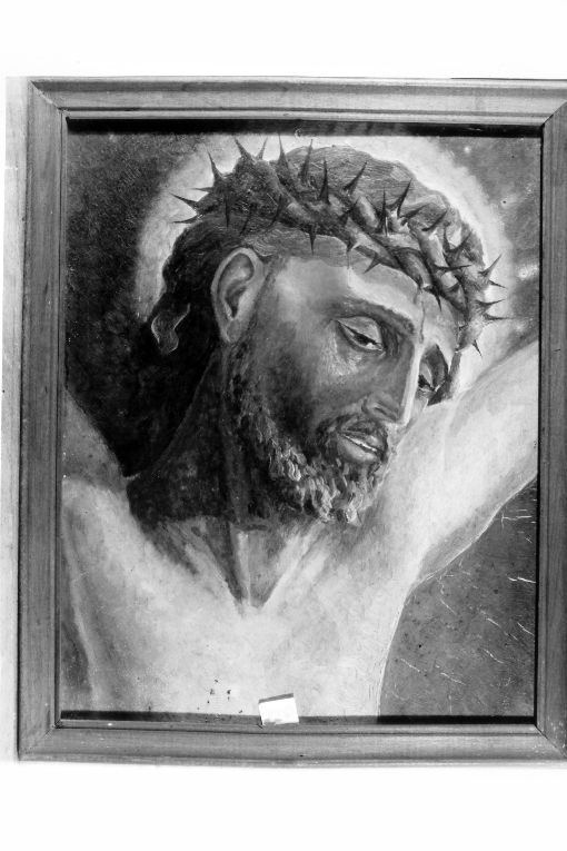 Cristo crocifisso dolente (dipinto) di Capuano Antonio (prima metà sec. XX)