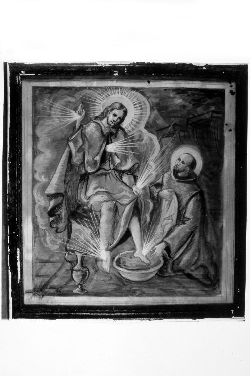 visione di San Giovanni di Dio (dipinto) di Michelini (secc. XIX/ XX)