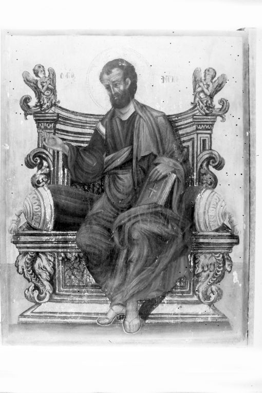 San Marco Evangelista (dipinto) di Bogdano Demetrio (secc. XVIII/ XIX)