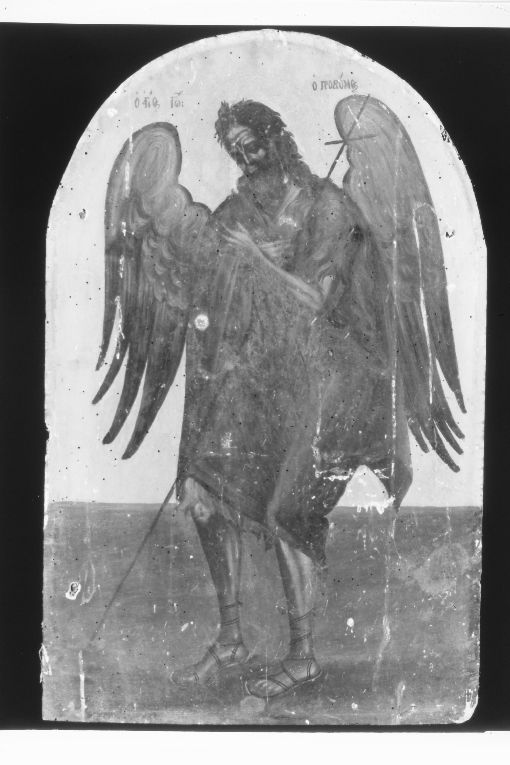 S. Giovanni Prodromos (dipinto) di Bogdano Demetrio (secc. XVIII/ XIX)