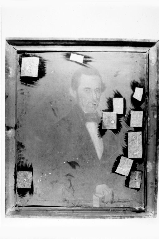 ritratto d'uomo (dipinto) - ambito Italia meridionale (seconda metà sec. XIX)