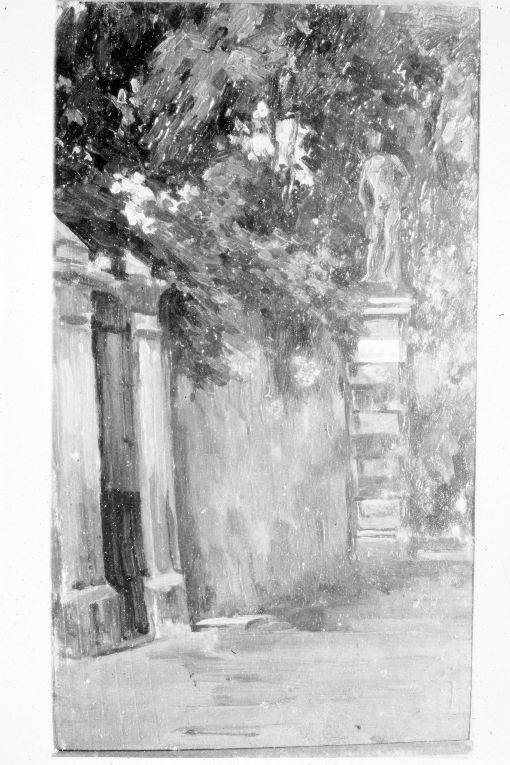 veduta di città (dipinto) di De Stefano Vincenzo (secc. XIX/ XX)