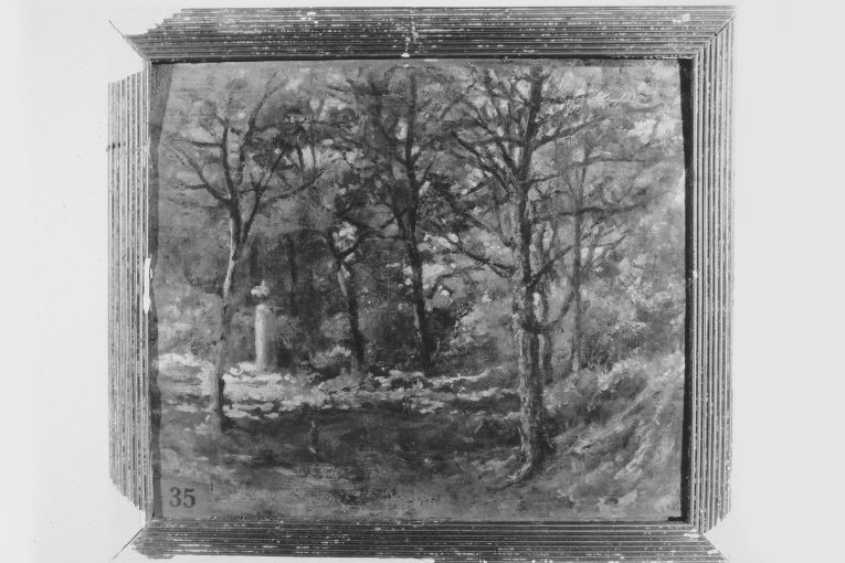 paesaggio montano (dipinto) di De Stefano Vincenzo (secc. XIX/ XX)