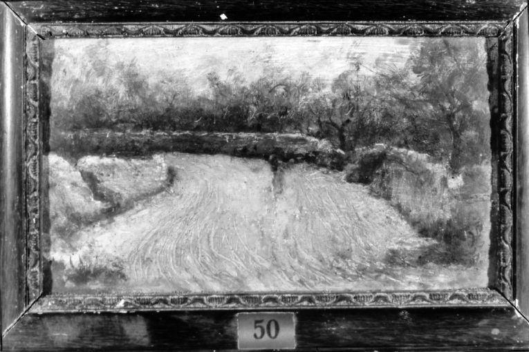 paesaggio rurale (dipinto) di De Stefano Vincenzo (secc. XIX/ XX)