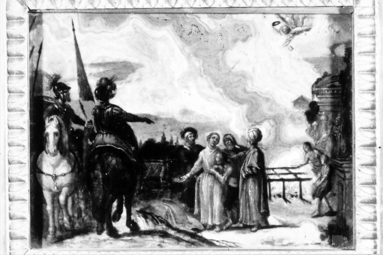 Martirio di S. Lorenzo (dipinto) - ambito Italia meridionale (sec. XVIII)