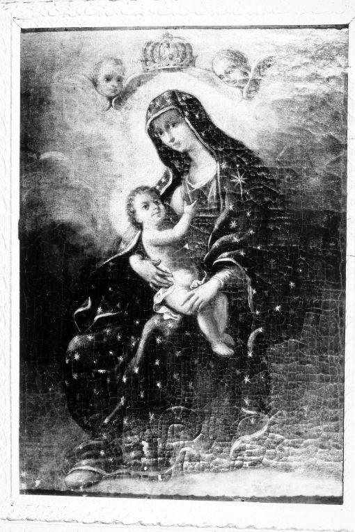 Madonna con Bambino (dipinto) - ambito Italia meridionale (sec. XVIII)