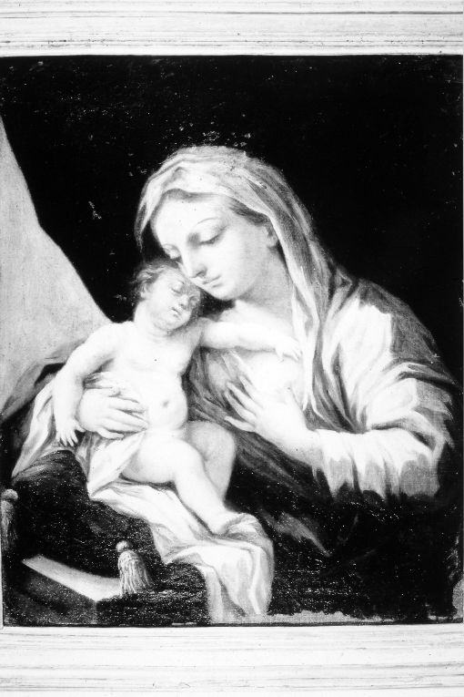 Madonna delle Grazie, Madonna con Bambino (dipinto) di Giordano Luca (sec. XVII)
