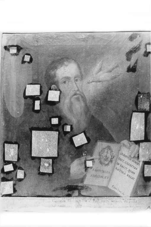 P. Pietro Soriano, ritratto d'uomo (dipinto) - ambito pugliese (sec. XVIII)